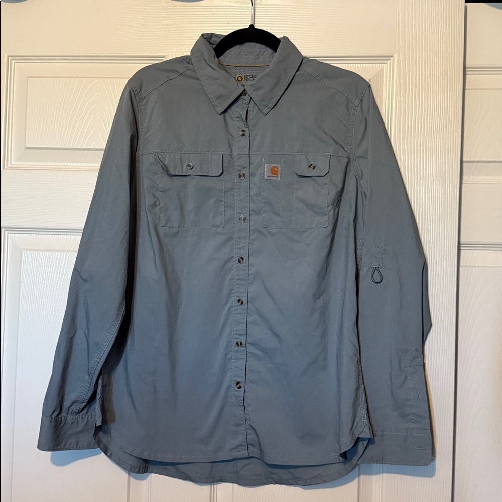 Carhartt Slate Gray Long Sleeve Shirt